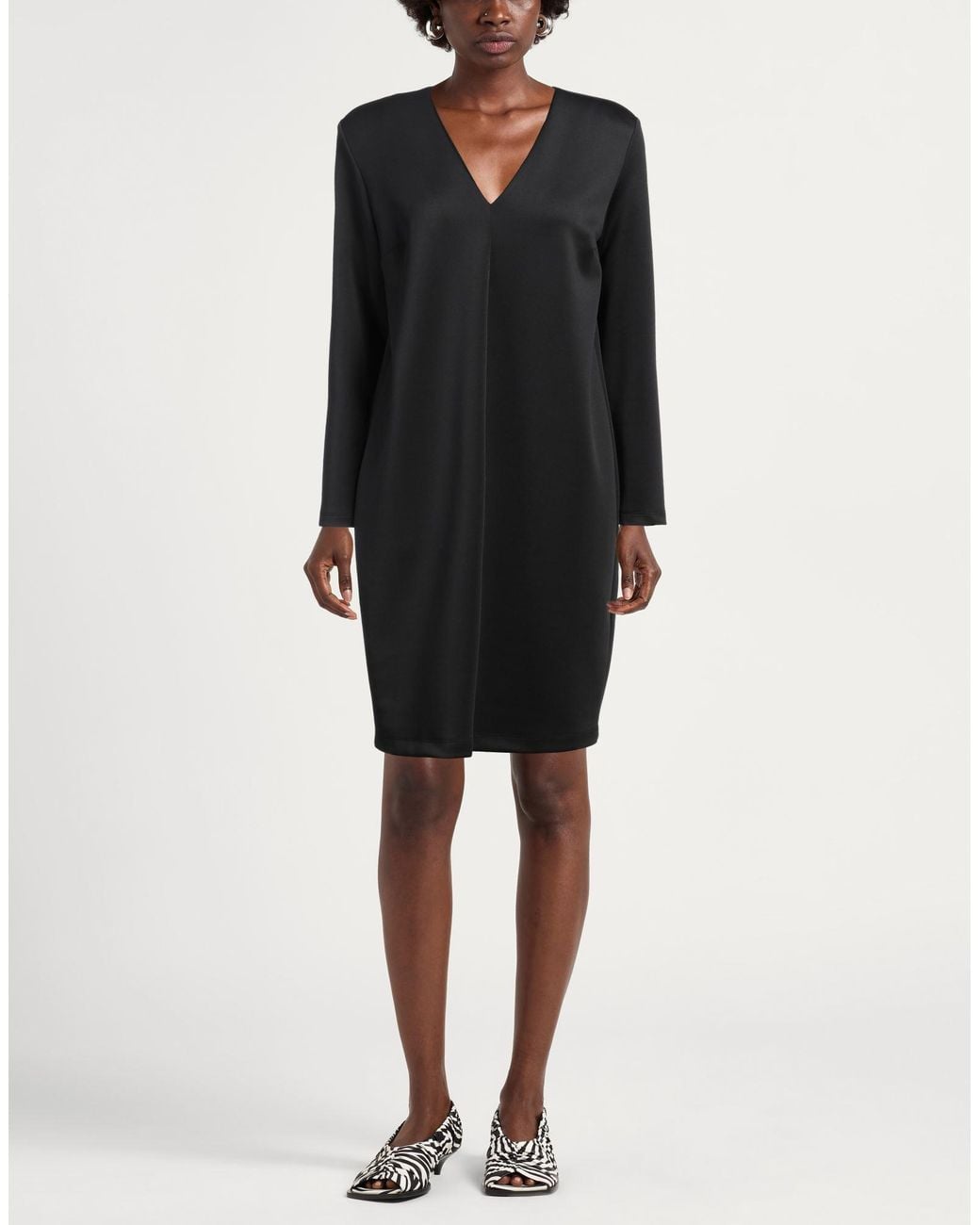 Alpha Studio Black Mini Dress