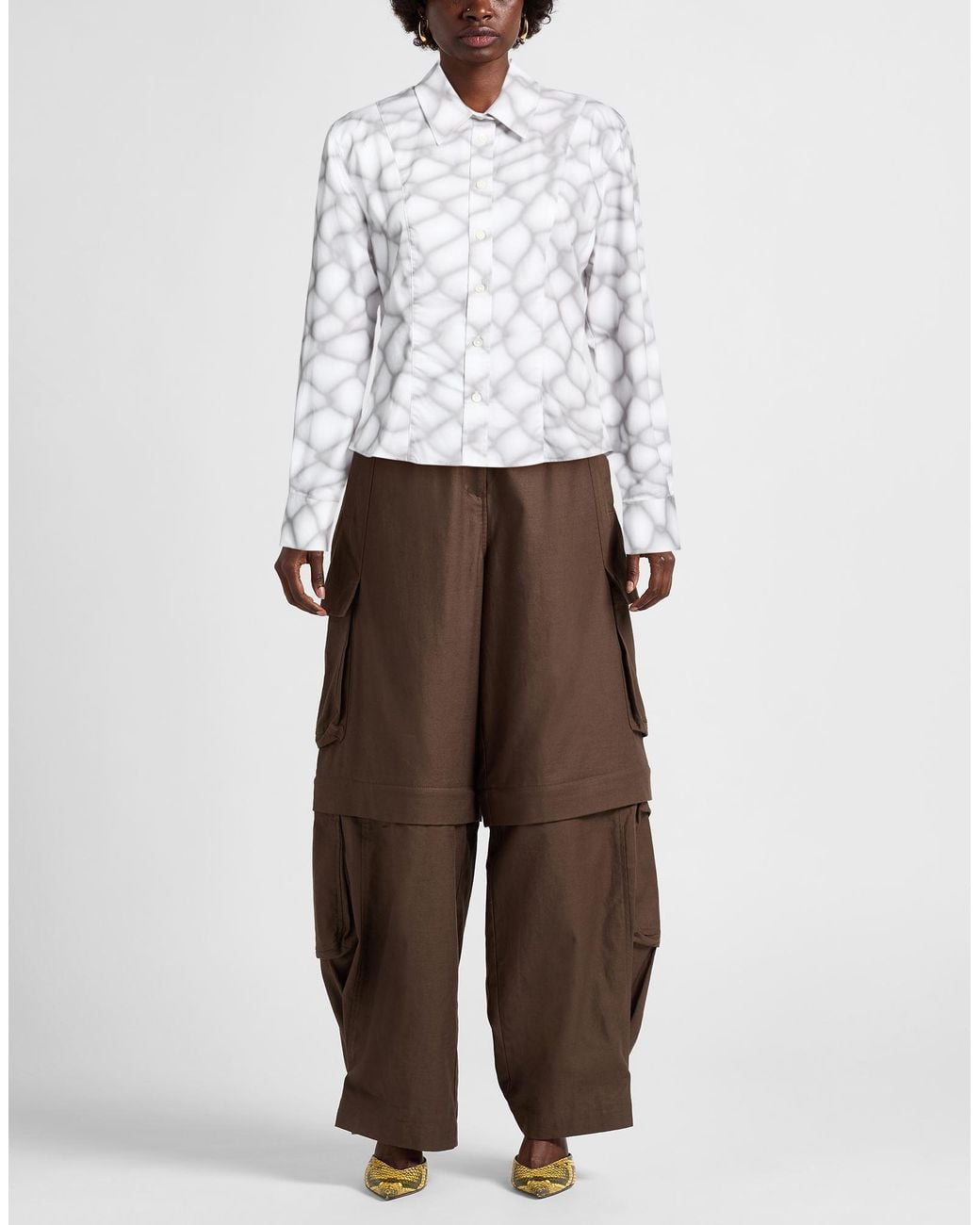 WOOD WOOD White Light Shirt Cotton