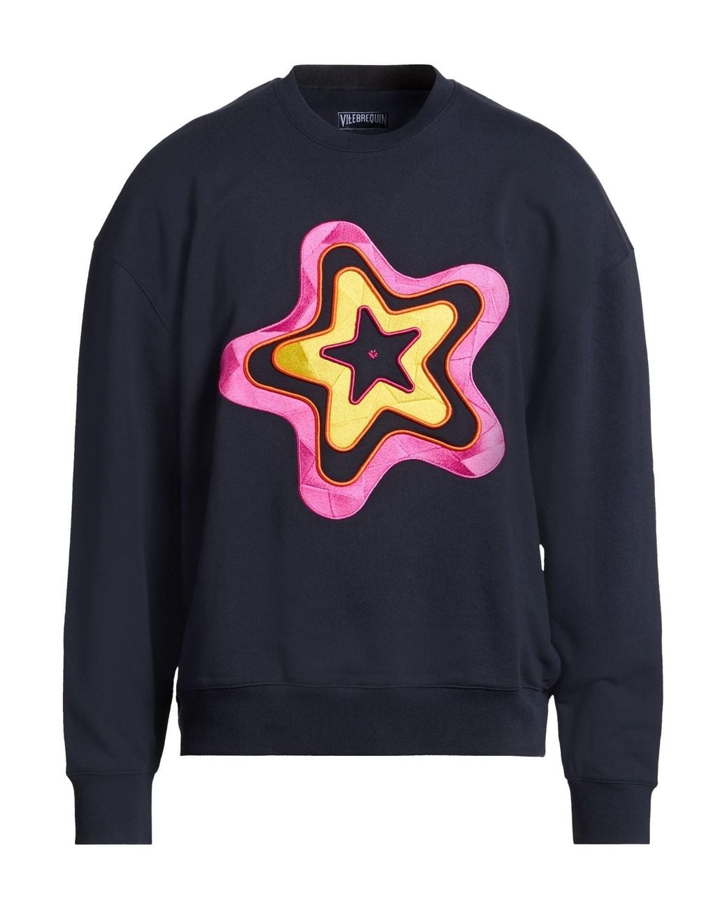 Vilebrequin Blue Midnight Sweatshirt Cotton for men