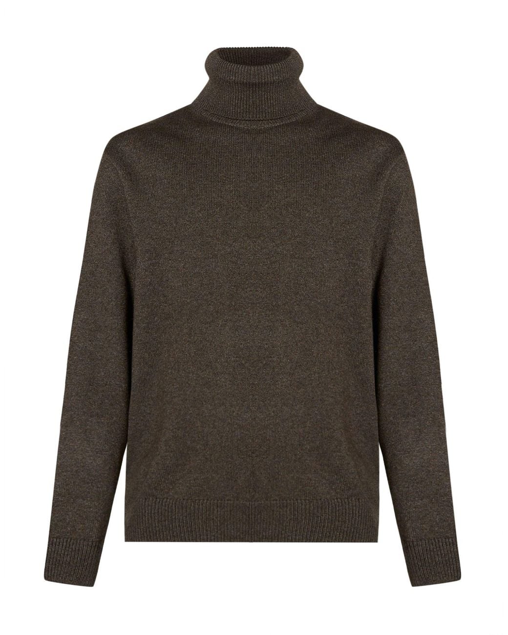 Paul & Shark Gray Dark Turtleneck Virgin Wool, Viscose, Cashmere for men