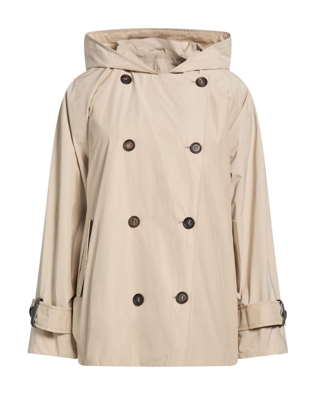 Brunello Cucinelli Natural Jacket Polyester, Cotton