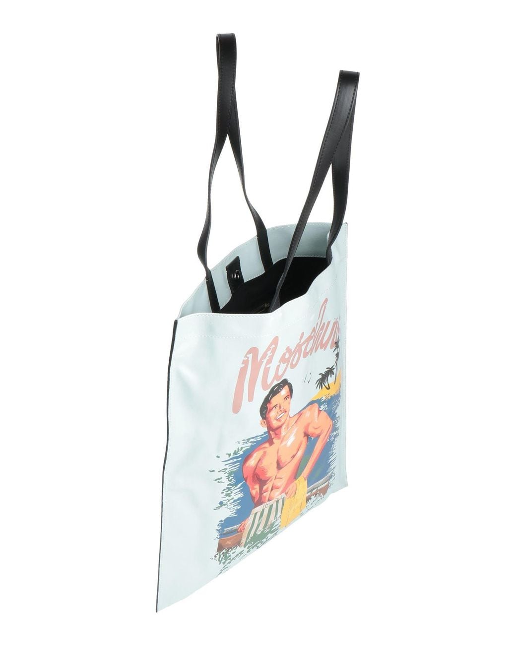 Moschino White Shoulder Bags