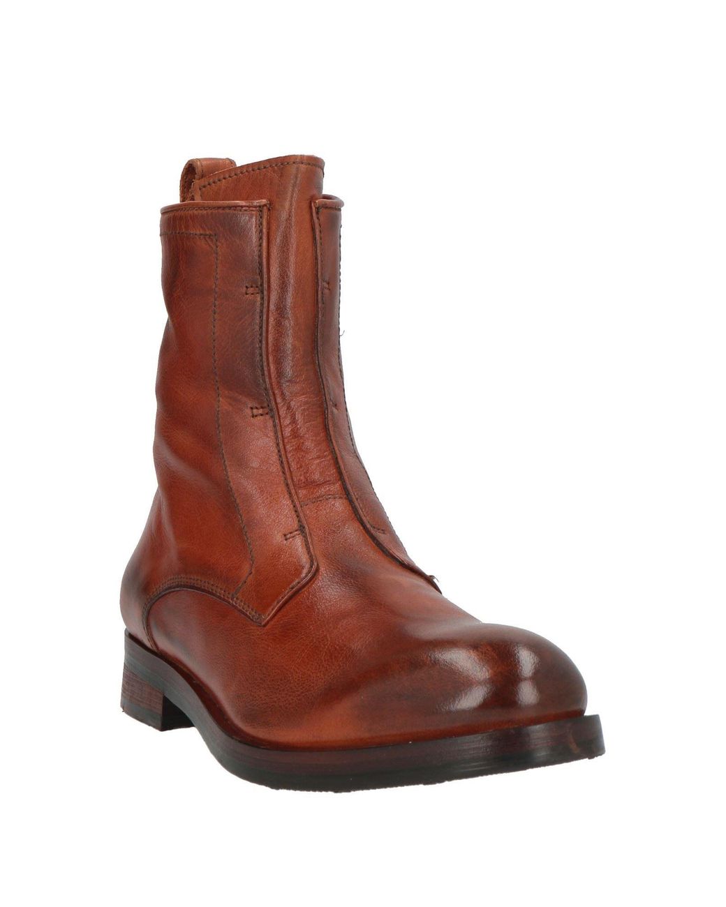 JP/DAVID Brown Ankle Boots Leather