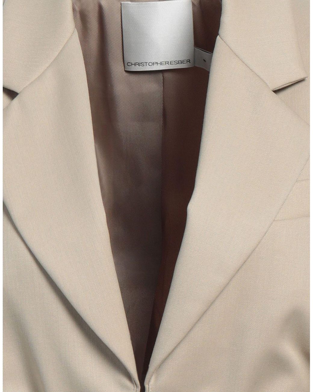 Christopher Esber Natural Jacket