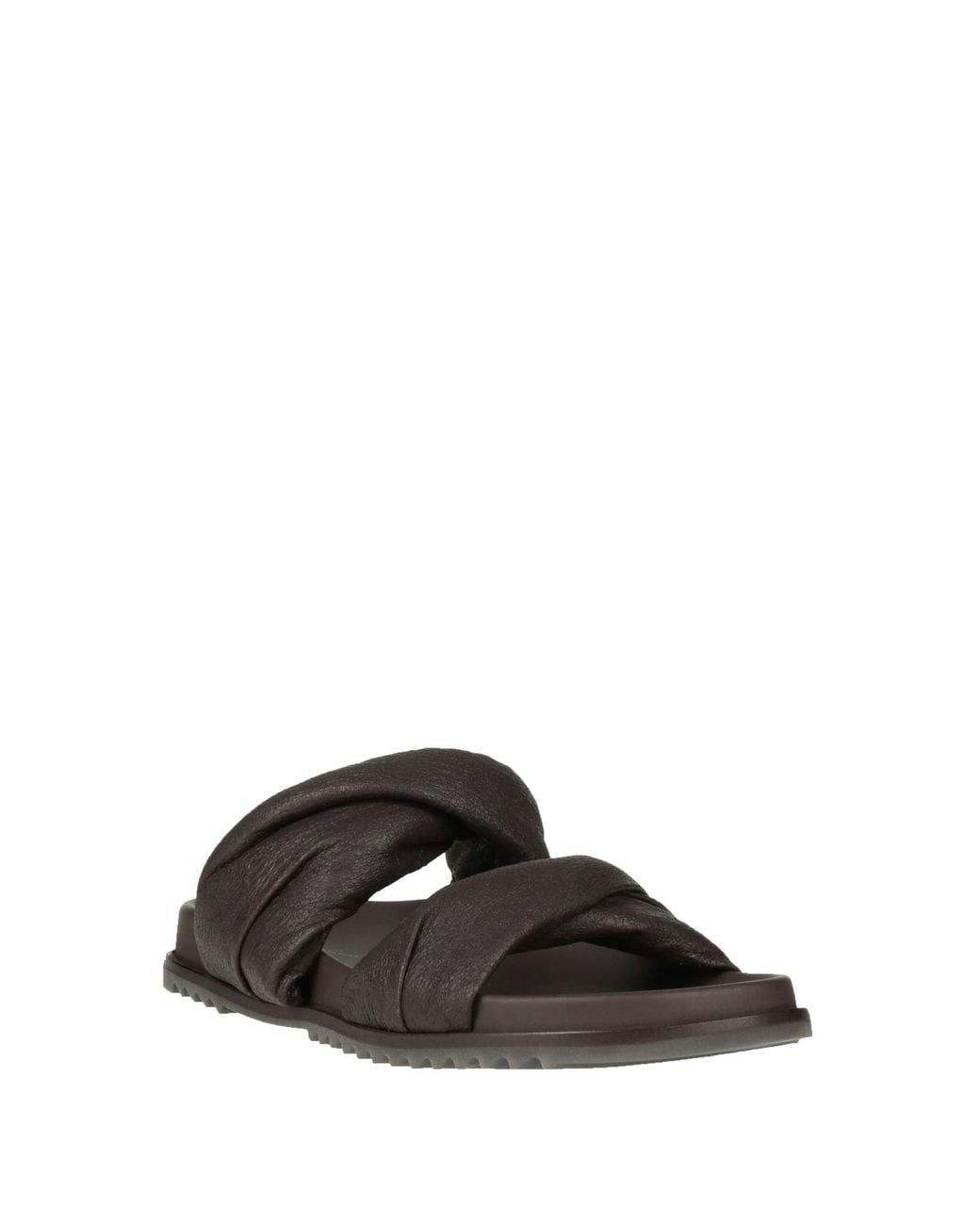 Rick Owens Brown Sandals Leather