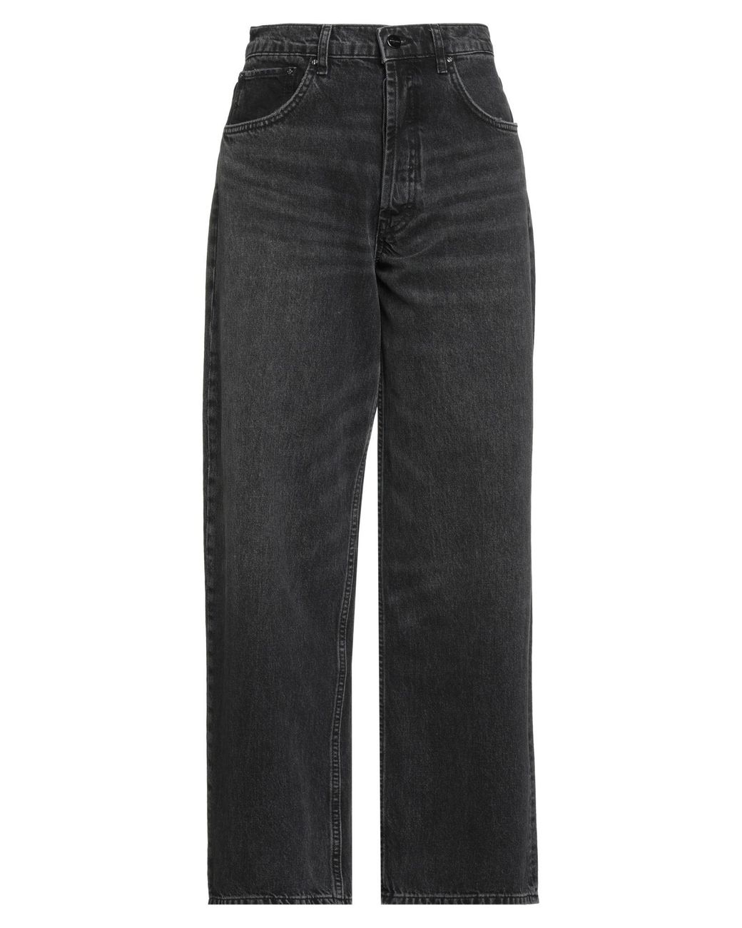 Anine Bing Gray Jeans Cotton