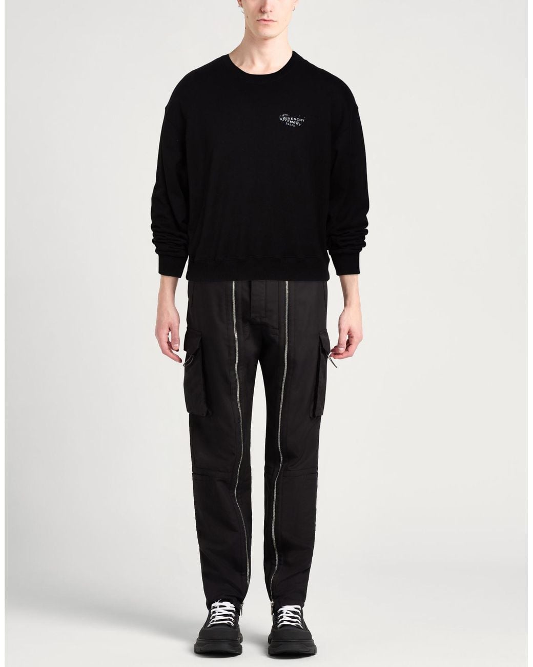 Givenchy Black Sweatshirt Cotton for men