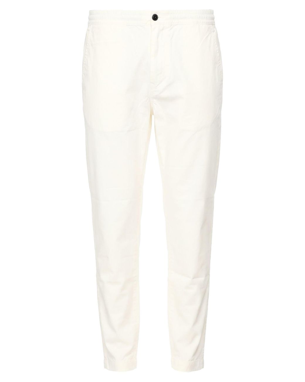 C P Company White Pants Cotton for men
