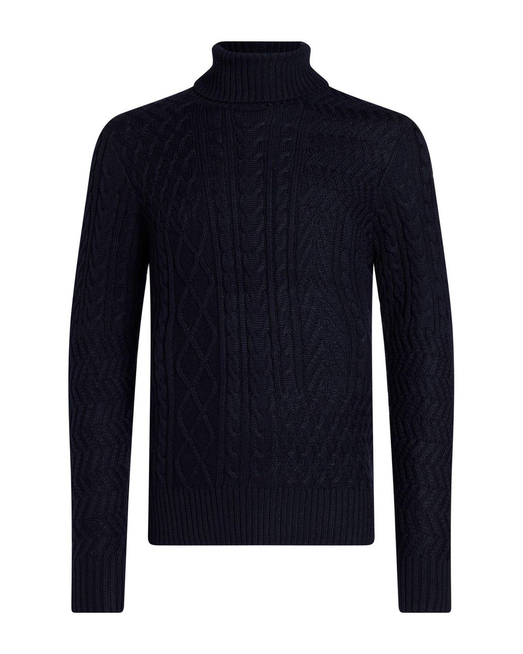 Schott Nyc Blue Turtleneck for men