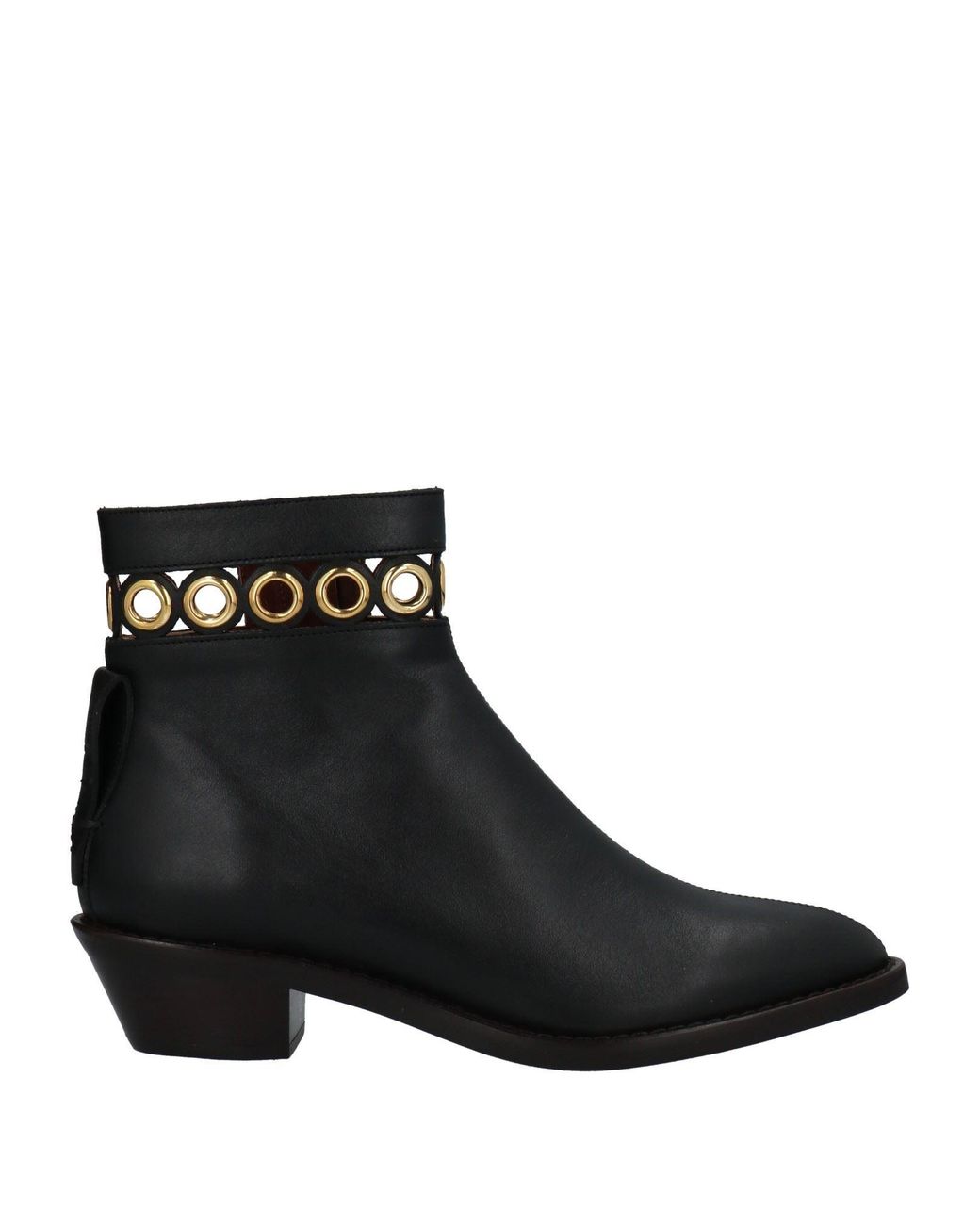 See By Chloé Black Ankle Boots