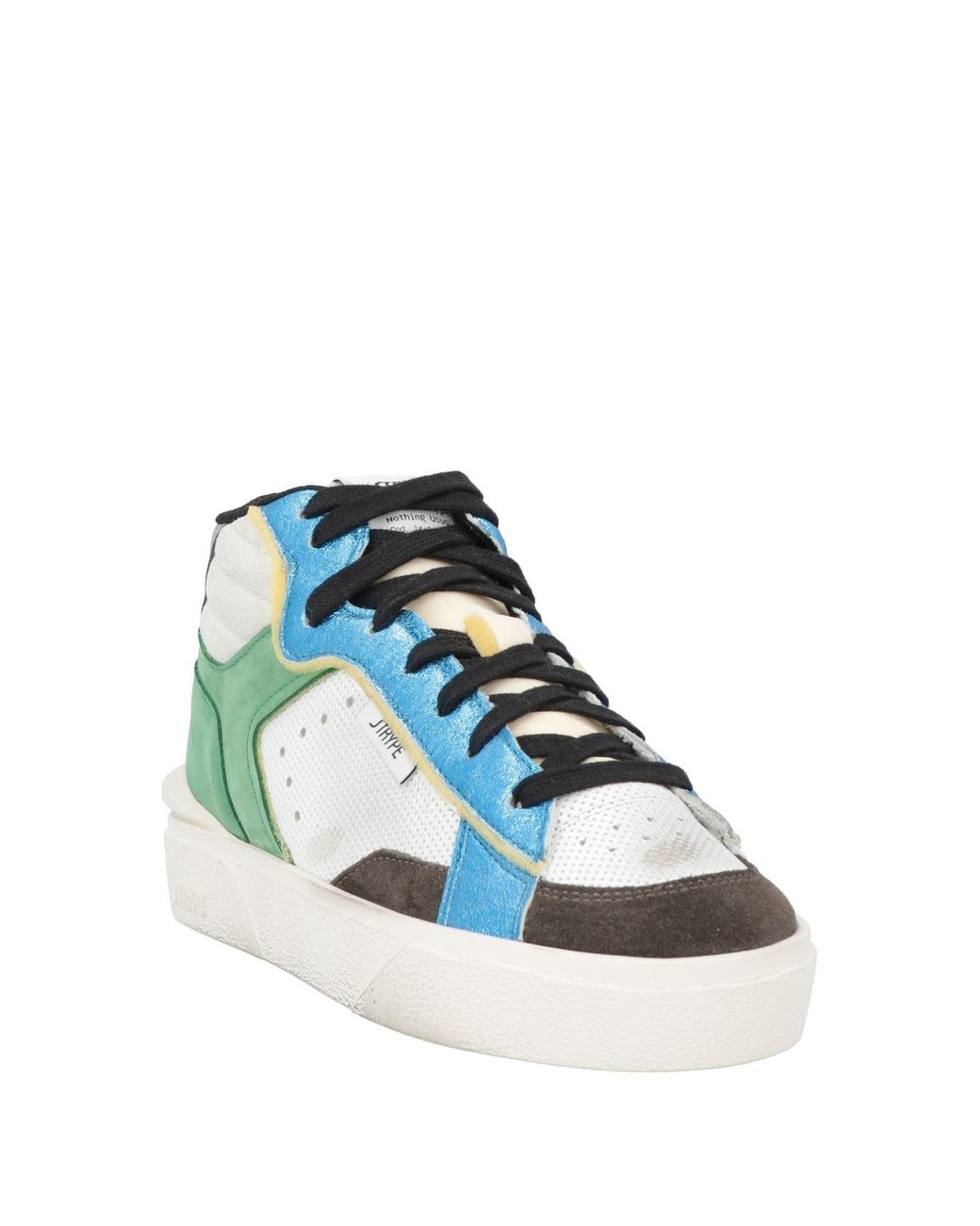 Strype Green Trainers