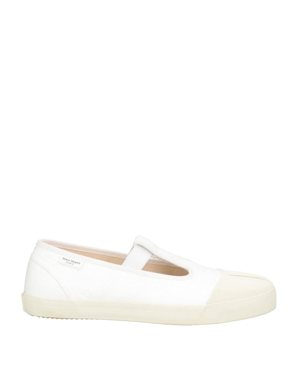 Maison Margiela Natural Ballet Flats Synthetic Fibers
