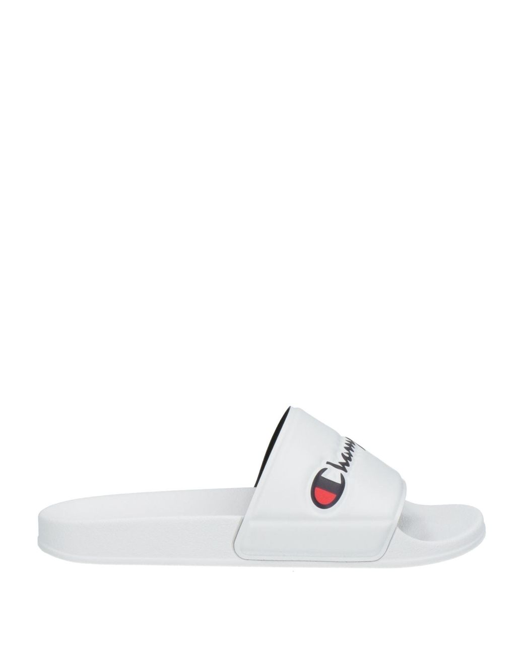 White champion slides top