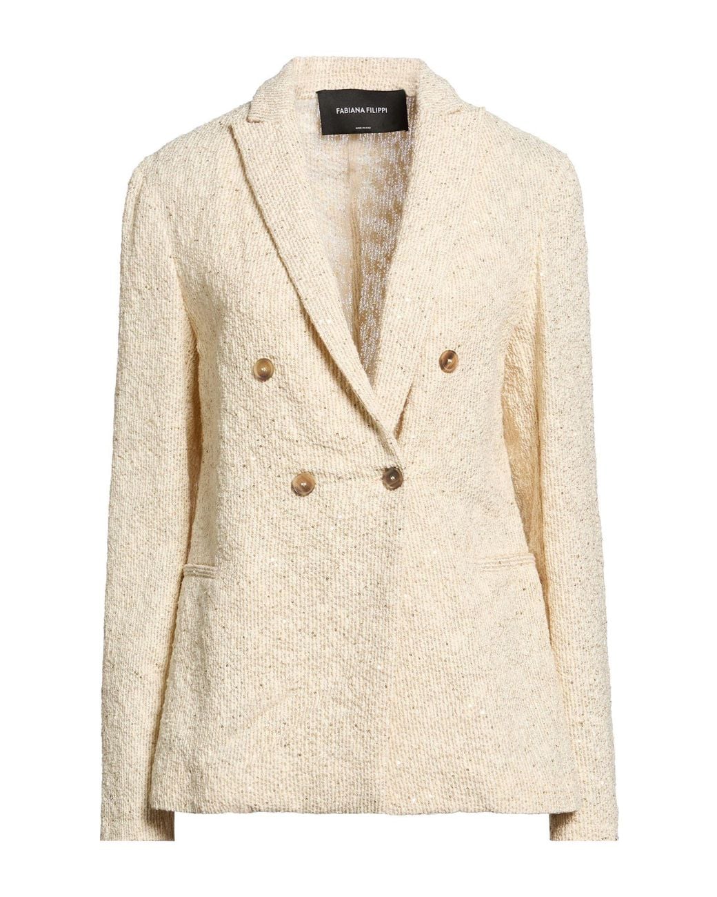 Fabiana Filippi Natural Blazer