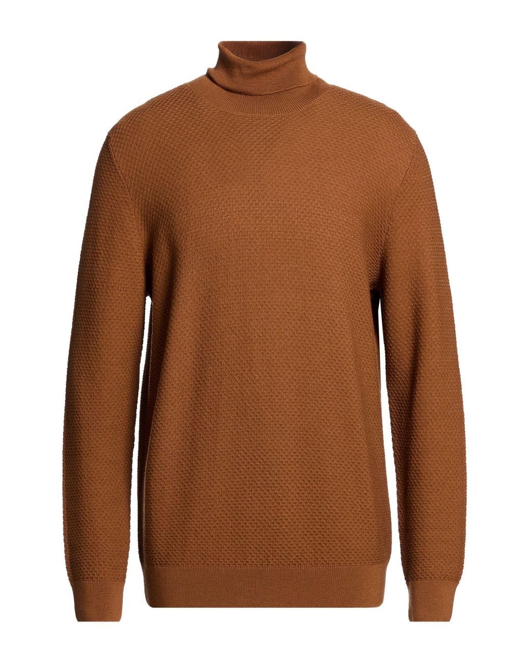 Gran Sasso Brown Turtlenecks for men