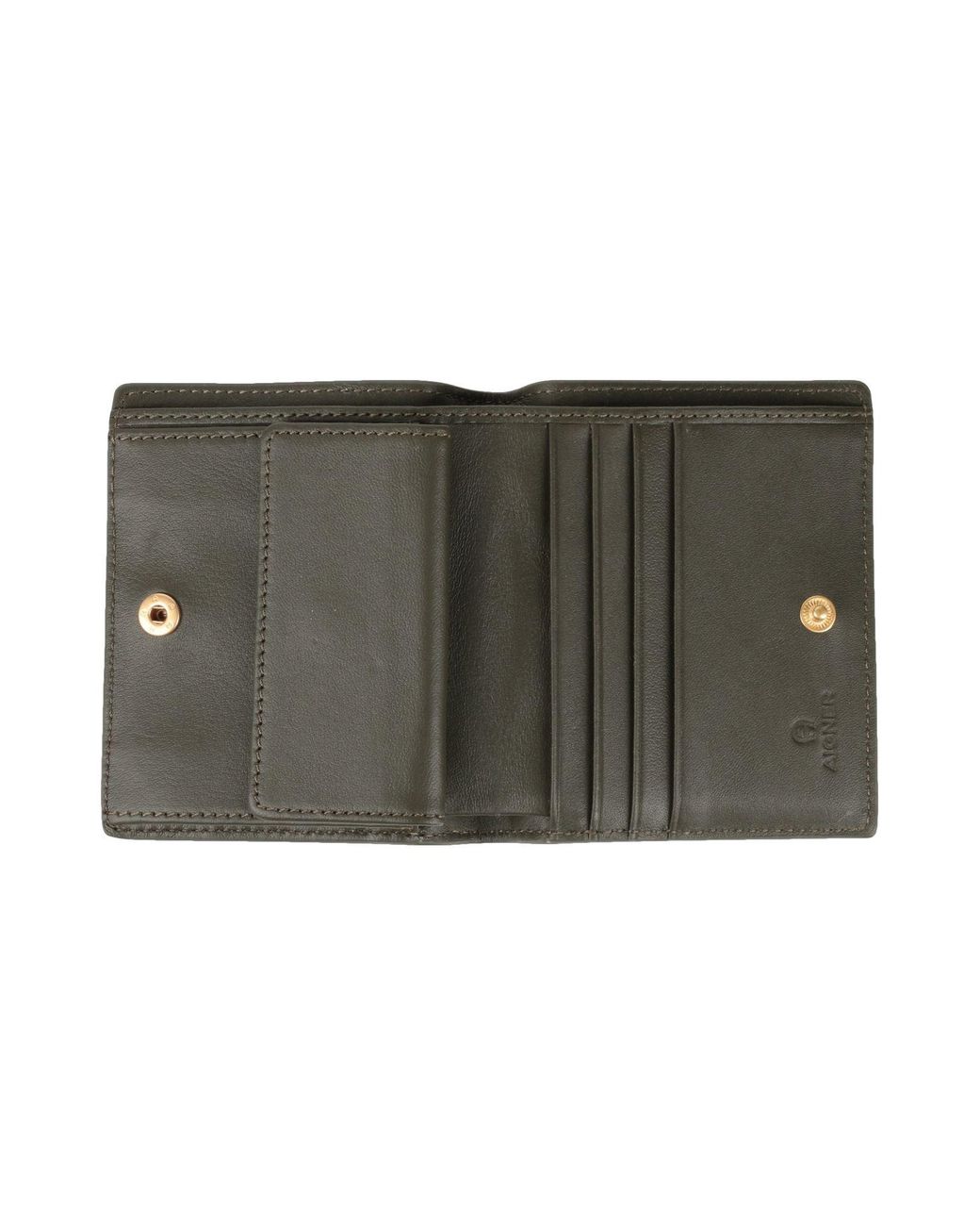 Aigner Green Wallets