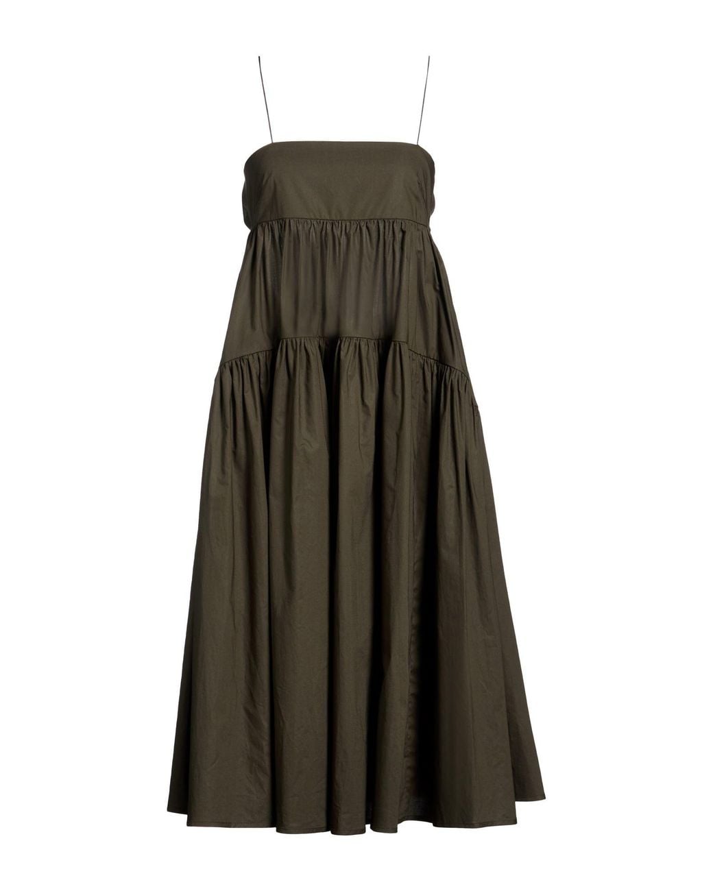 CECILIE BAHNSEN Multicolor Midi Dress