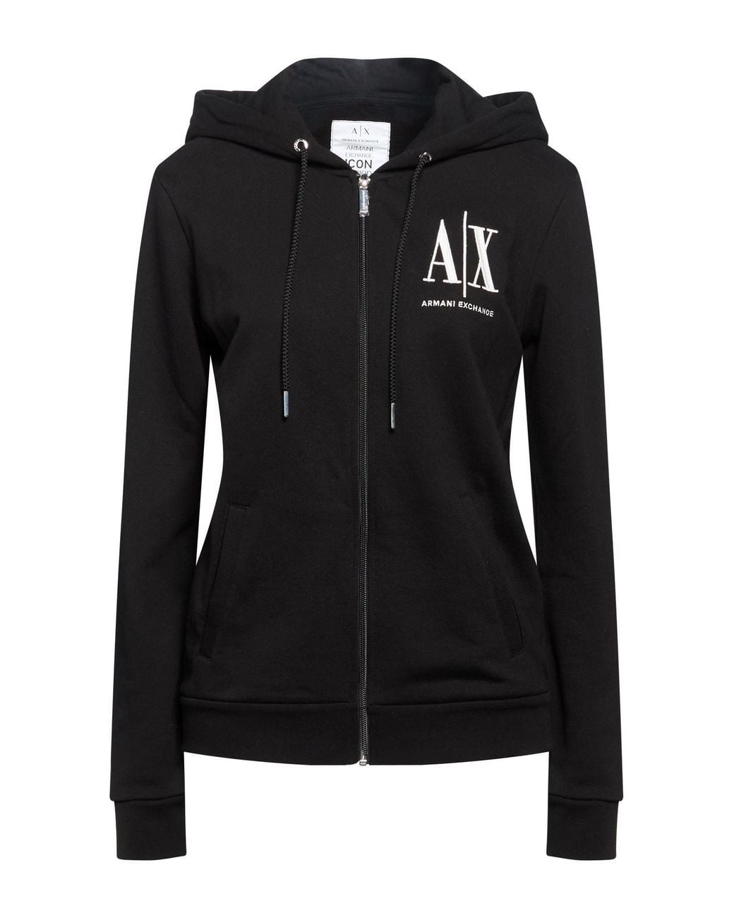 ARMANI EXCHANGE Black Sweatshirt Cotton