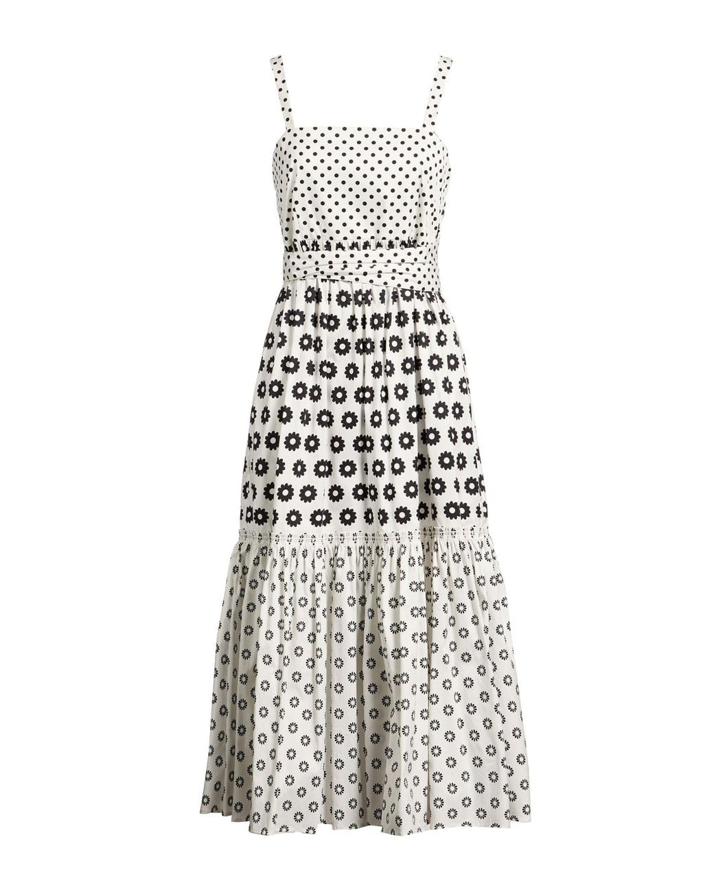 Tory Burch White Midi Dress