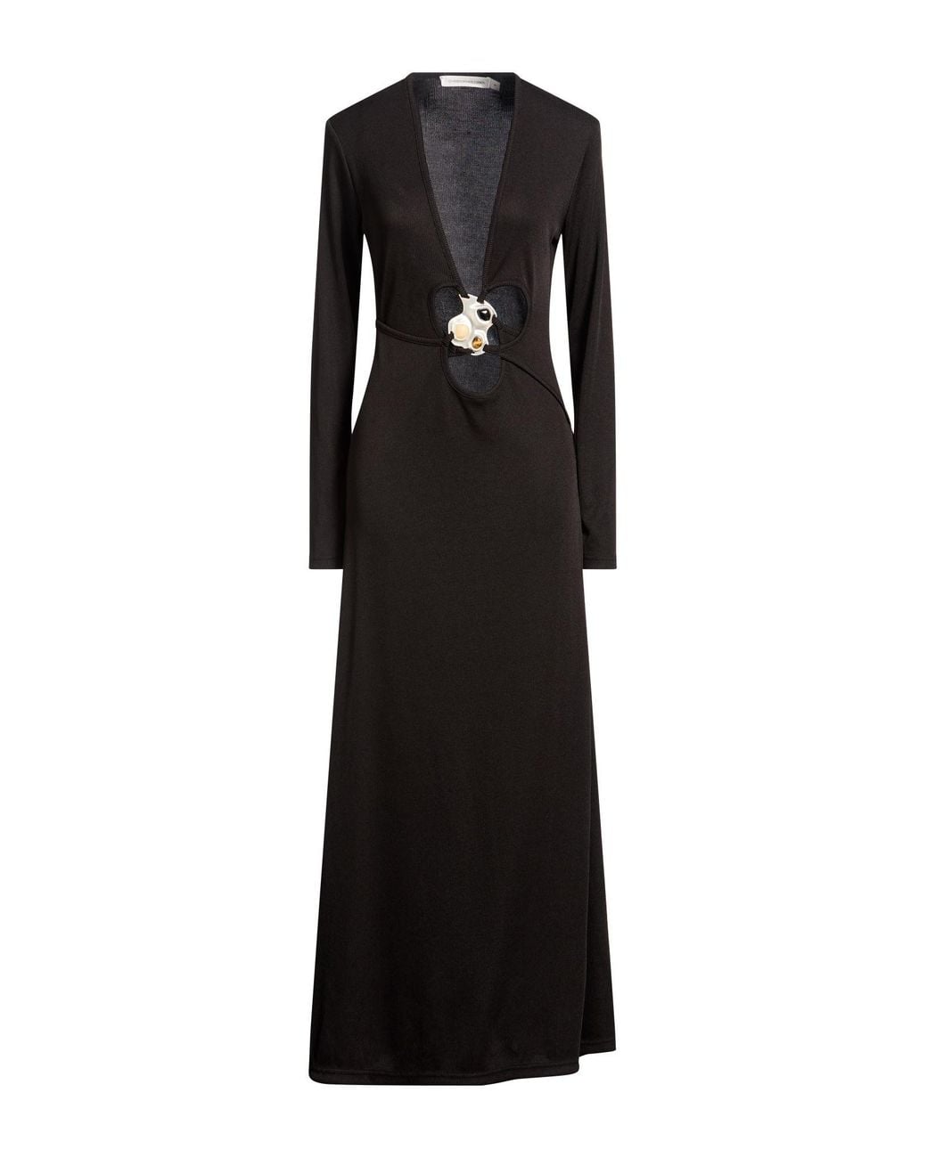 Christopher Esber Black Maxi Dress