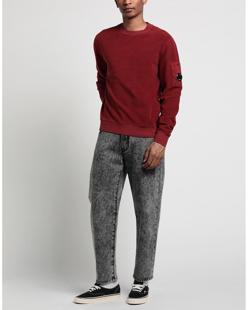 C P Company Red Sweatshirt for men