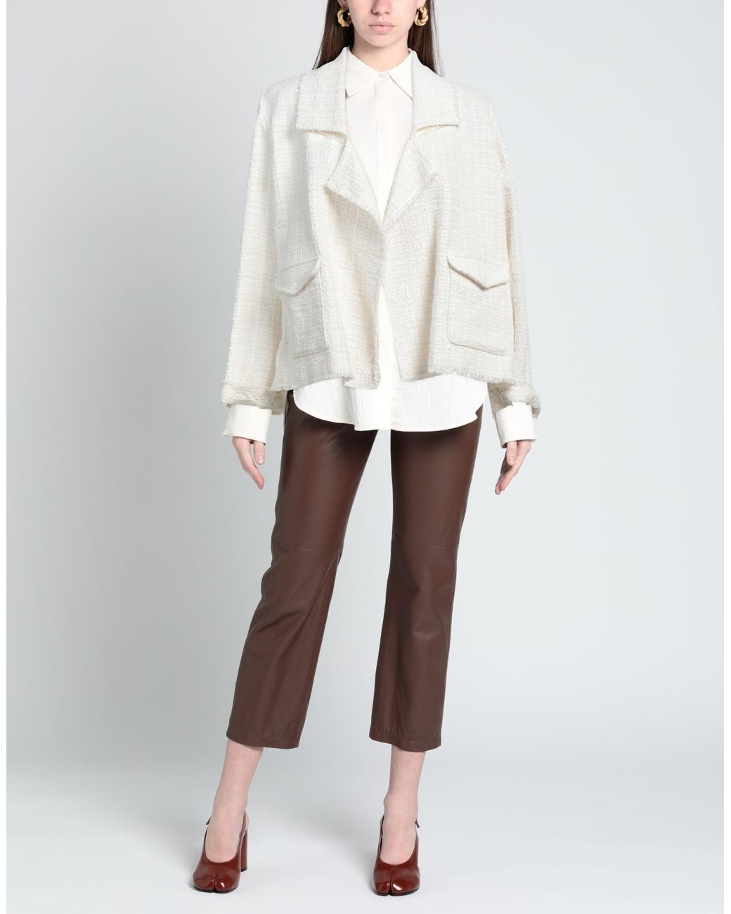 Blazer di Anna Molinari in White