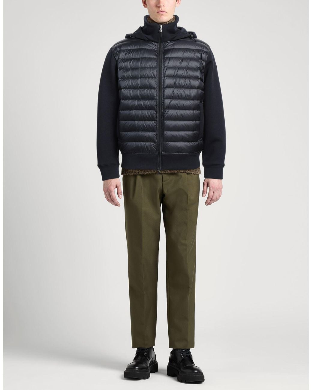 Paul & Shark Black Puffer Polyester, Viscose, Elastane, Nylon for men