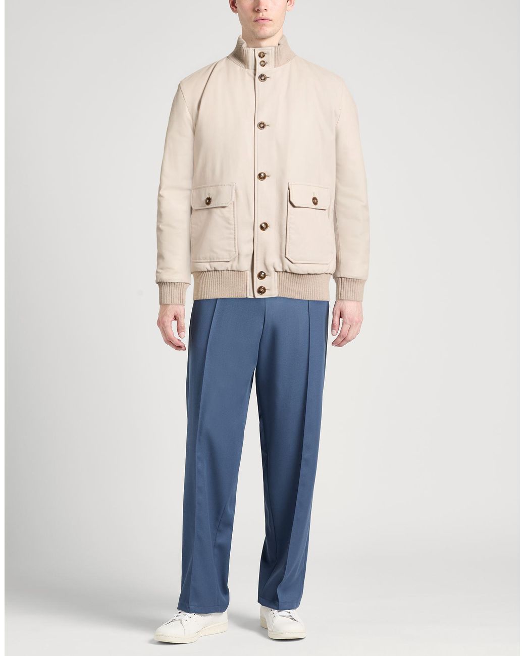 Barba Napoli Natural Jacket Leather for men