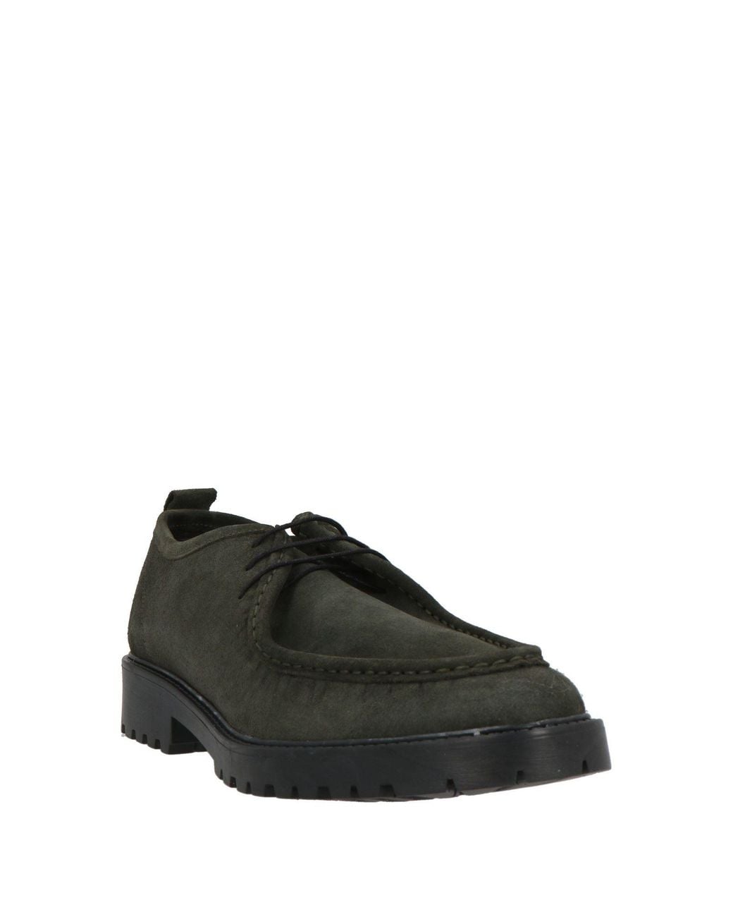 Andrea Ventura Firenze Black Dark Lace-Up Shoes Leather for men