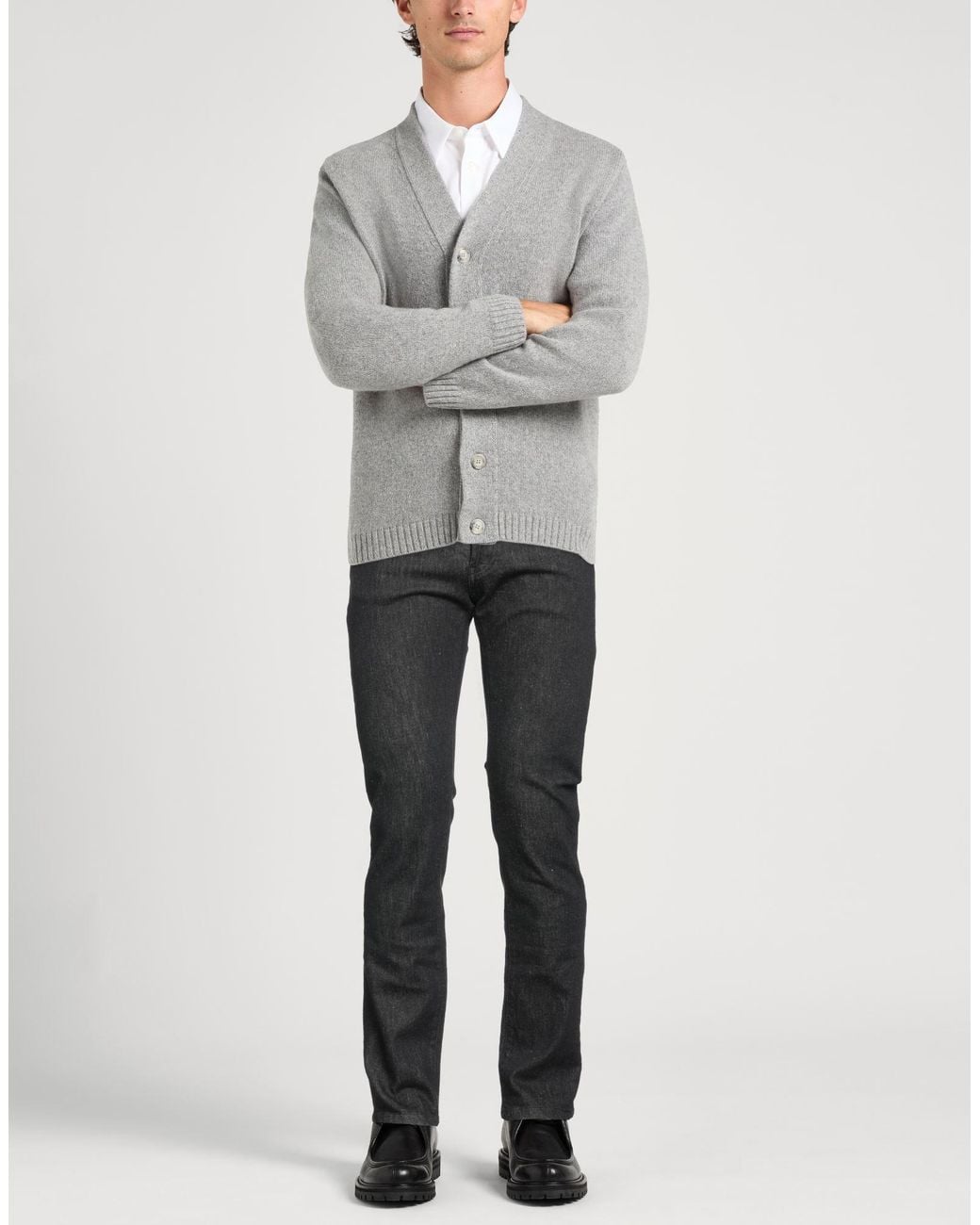 Liu Jo Gray Jeans Cotton, Elastane for men