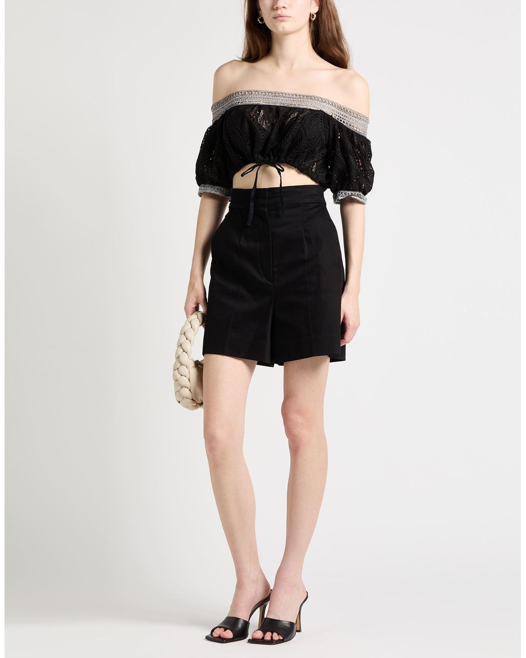 Top Ermanno Scervino de color Black