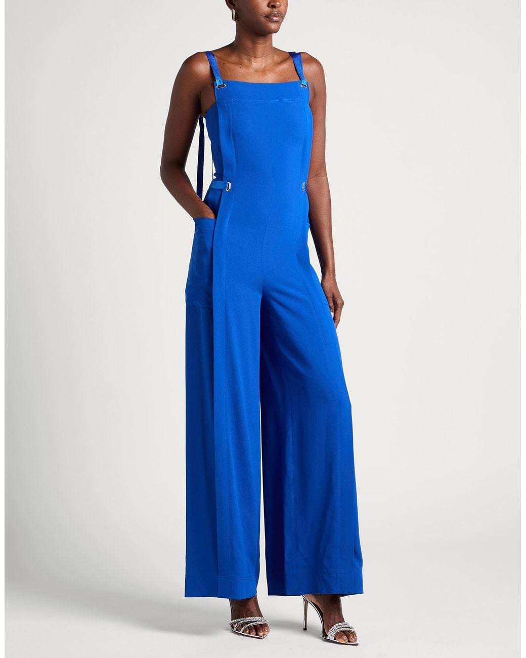 Alberta Ferretti Blue Jumpsuit