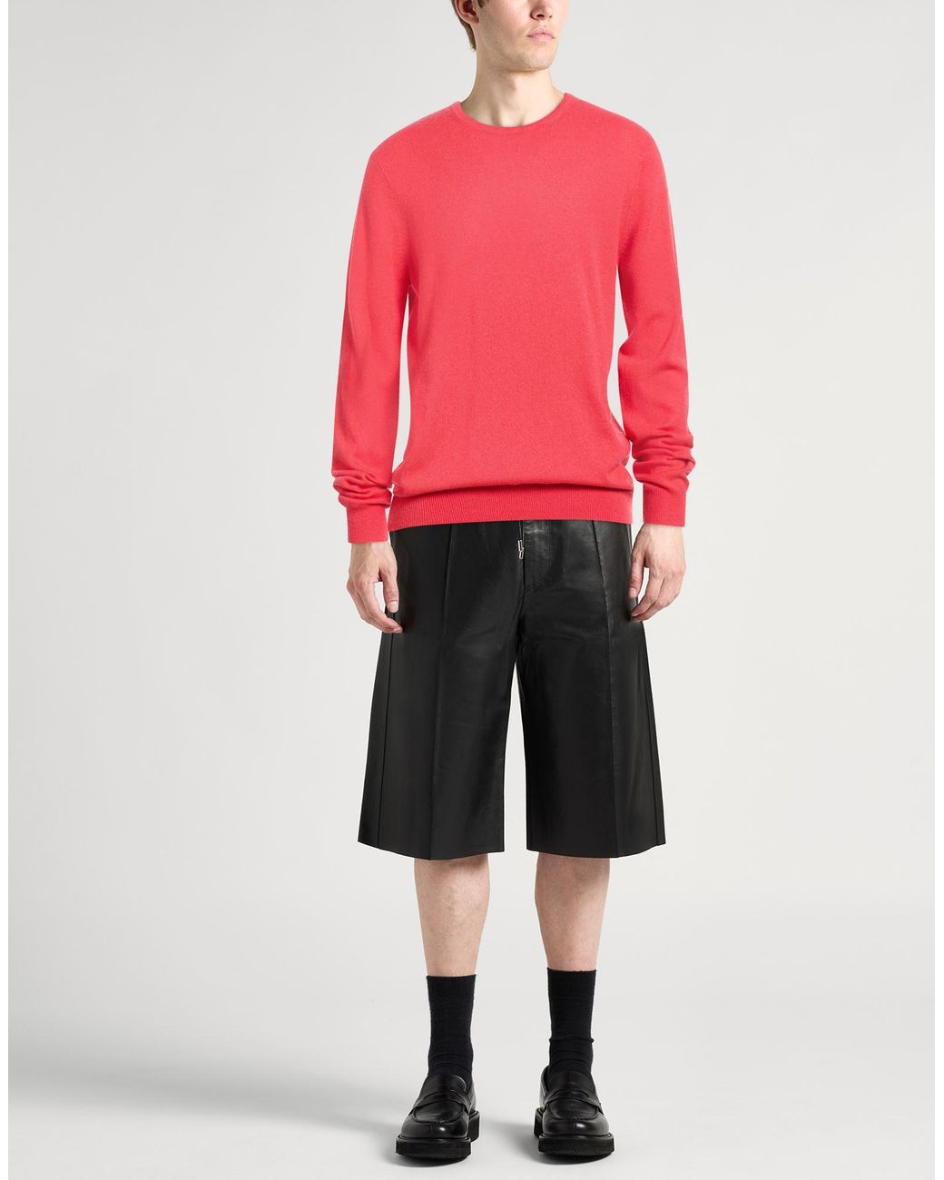 Pullover Malo de hombre de color Red