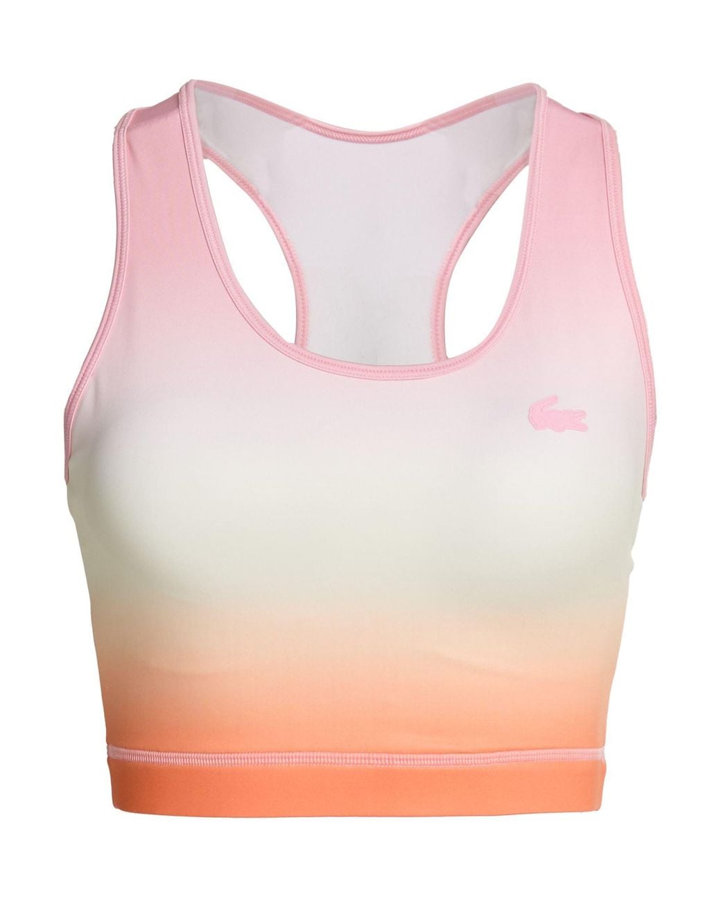 Lacoste Pink Top Polyester, Elastane