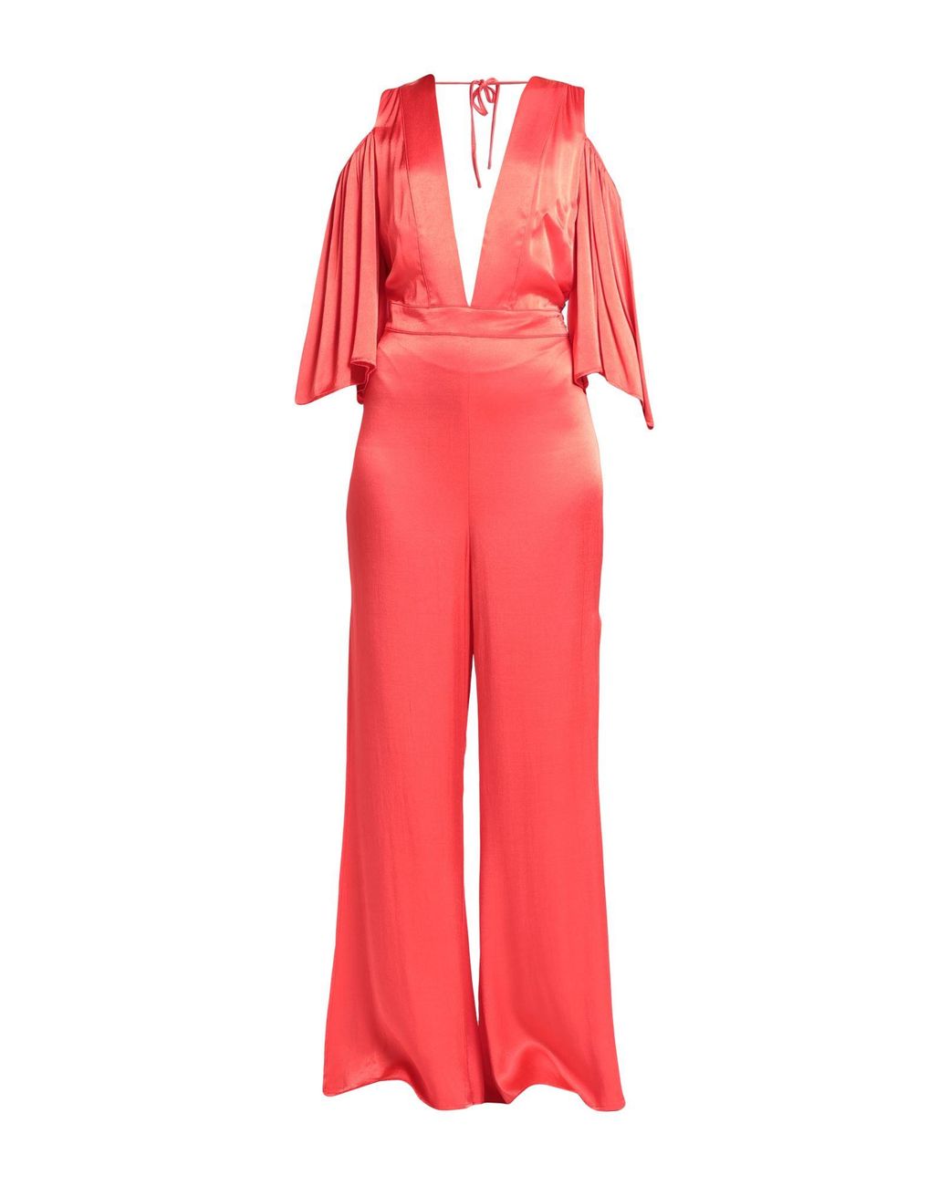 WEILI ZHENG Red Jumpsuit