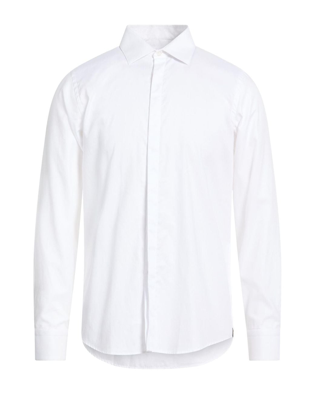 Manuel Ritz White Shirt Cotton for men