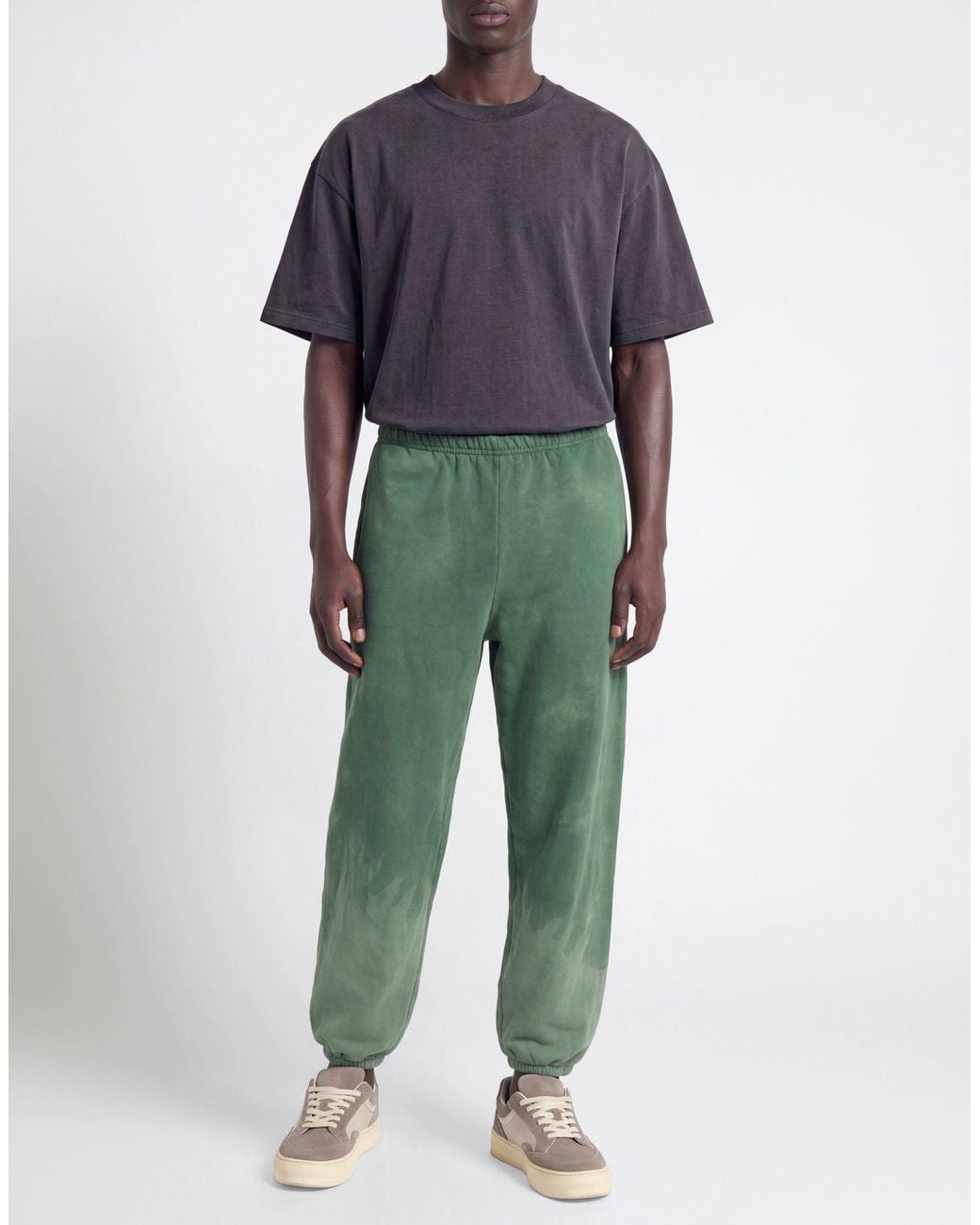 NOTSONORMAL Green Pants Cotton for men