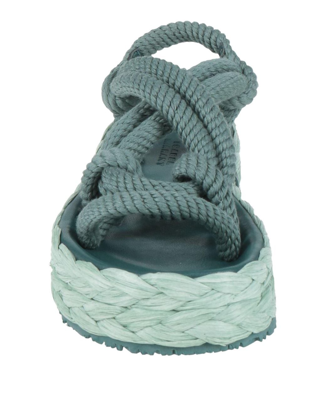 Isabel Marant Green Espadrilles