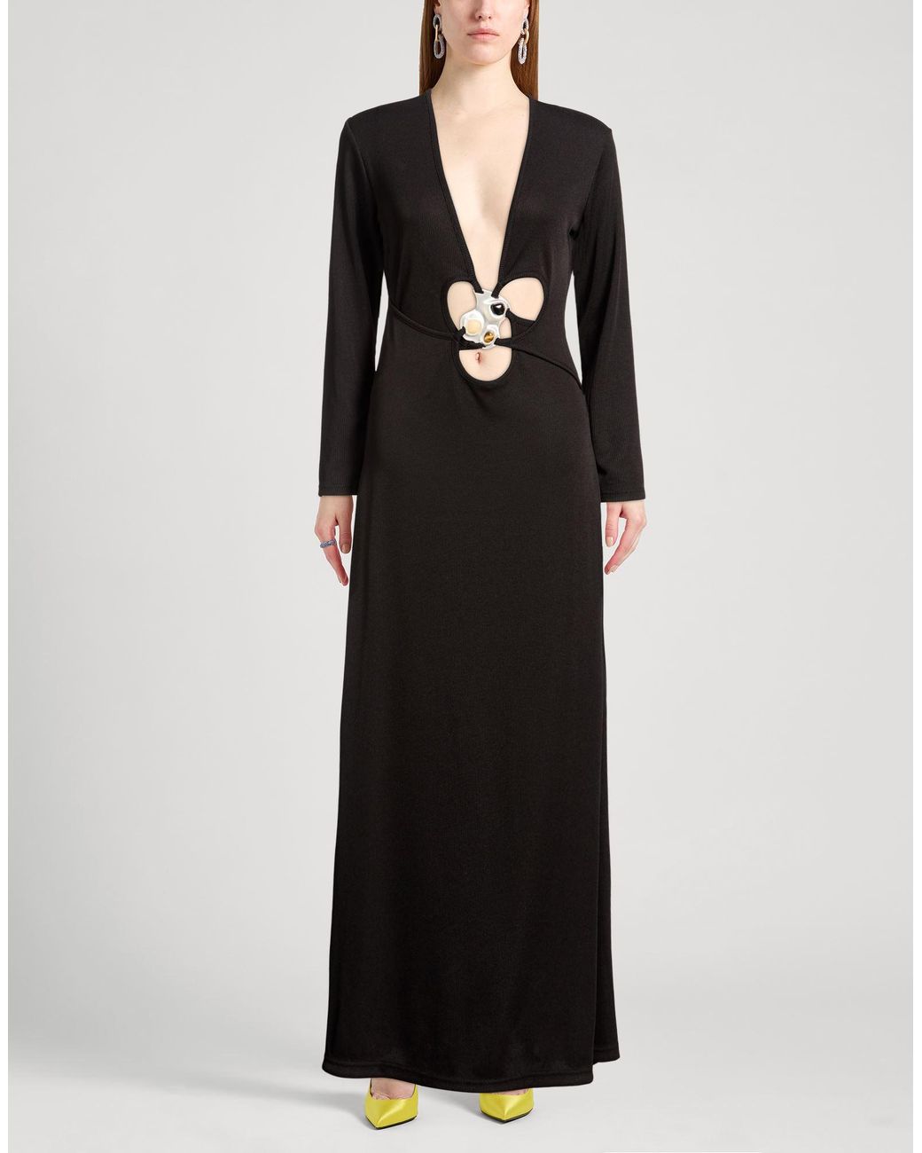 Christopher Esber Black Maxi Dress