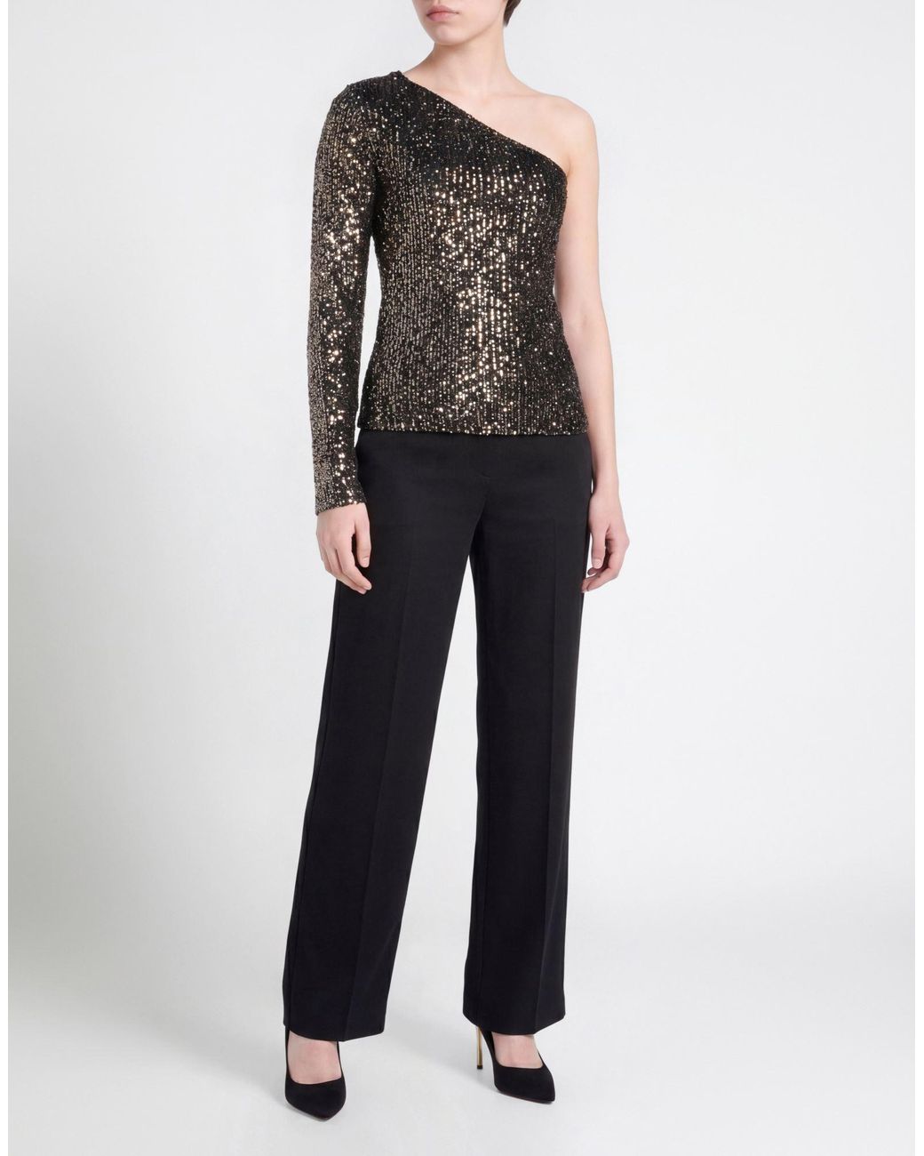 Dixie Black Top Polyester, Elastane