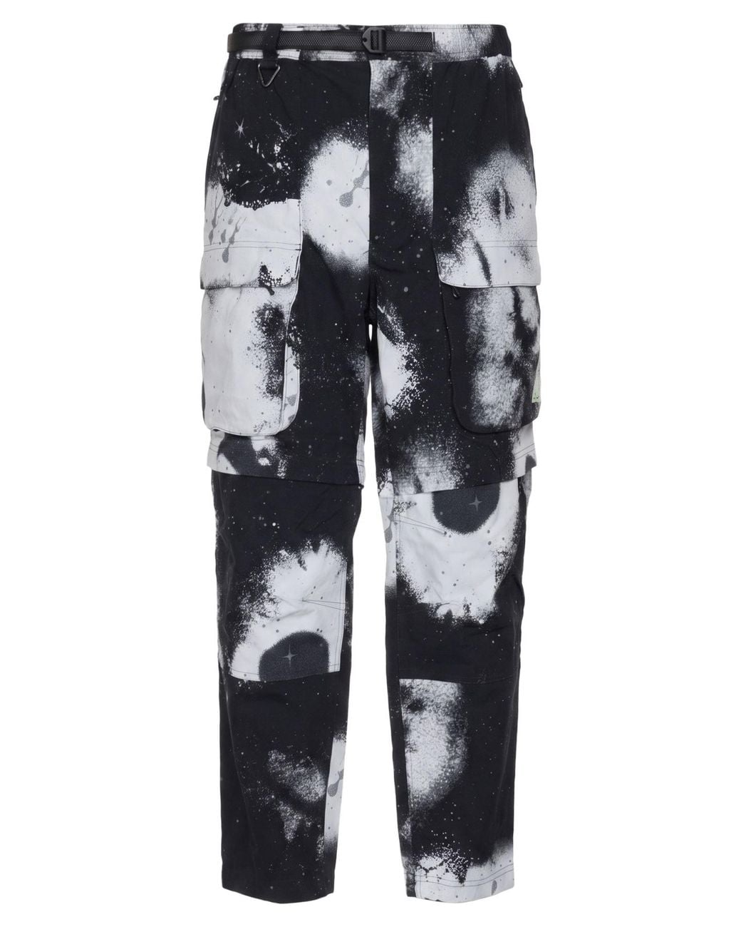 Nike Black Pants Nylon, Elastane for men