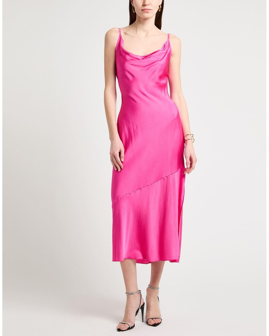 Fracomina Pink Midi-Kleid