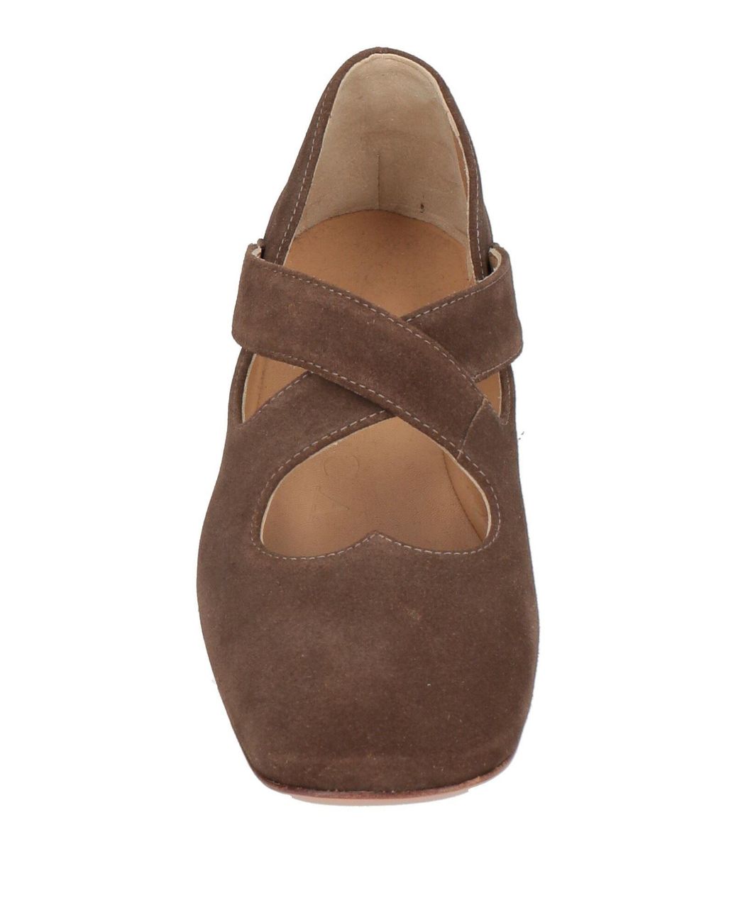 A.Bocca Brown Ballet Flats