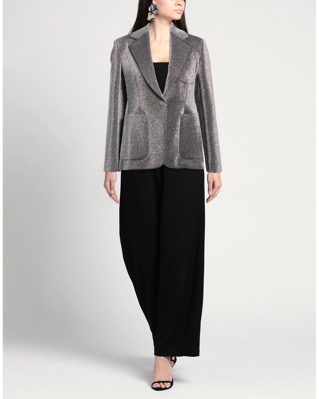 True Royal Gray Blazers