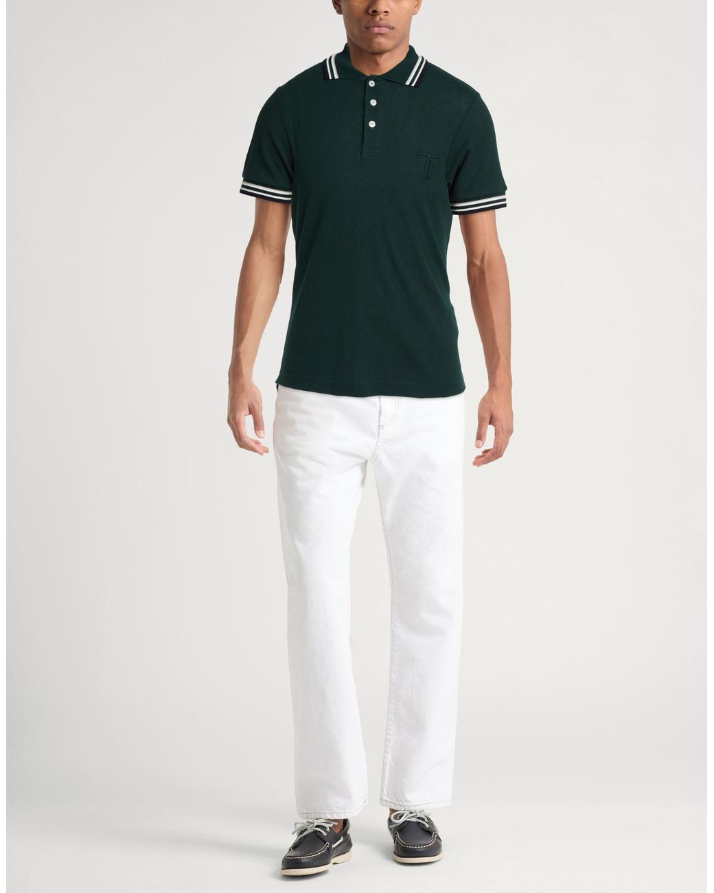 Tod's Green Polo Shirts for men