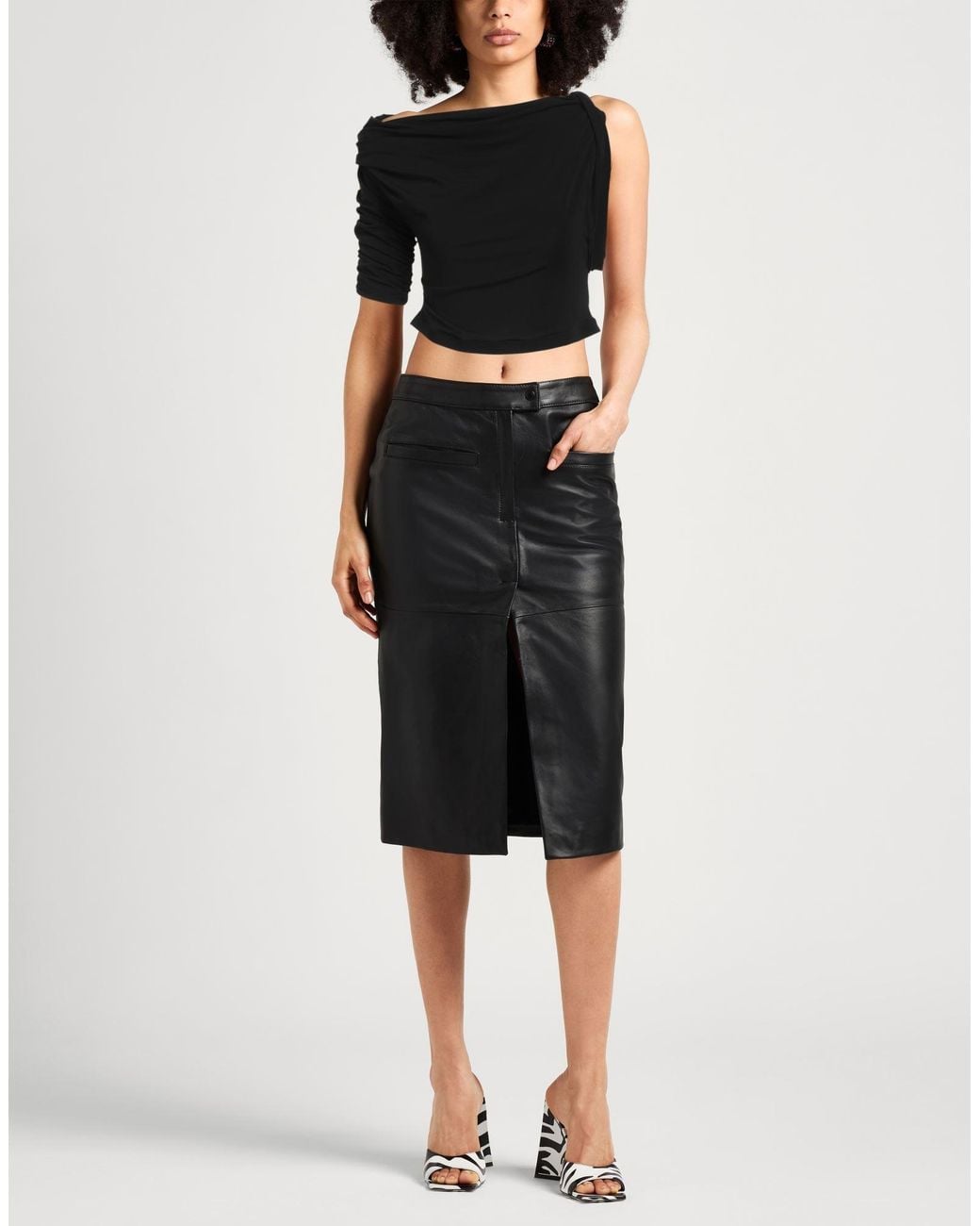 Jacquemus Black Top Viscose, Polyester, Elastane