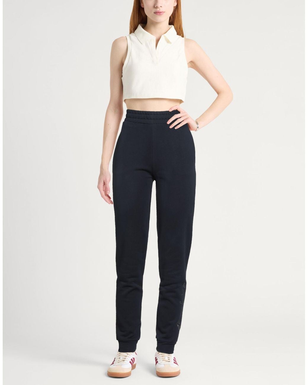 ARMANI EXCHANGE Blue Pants Cotton, Polyester