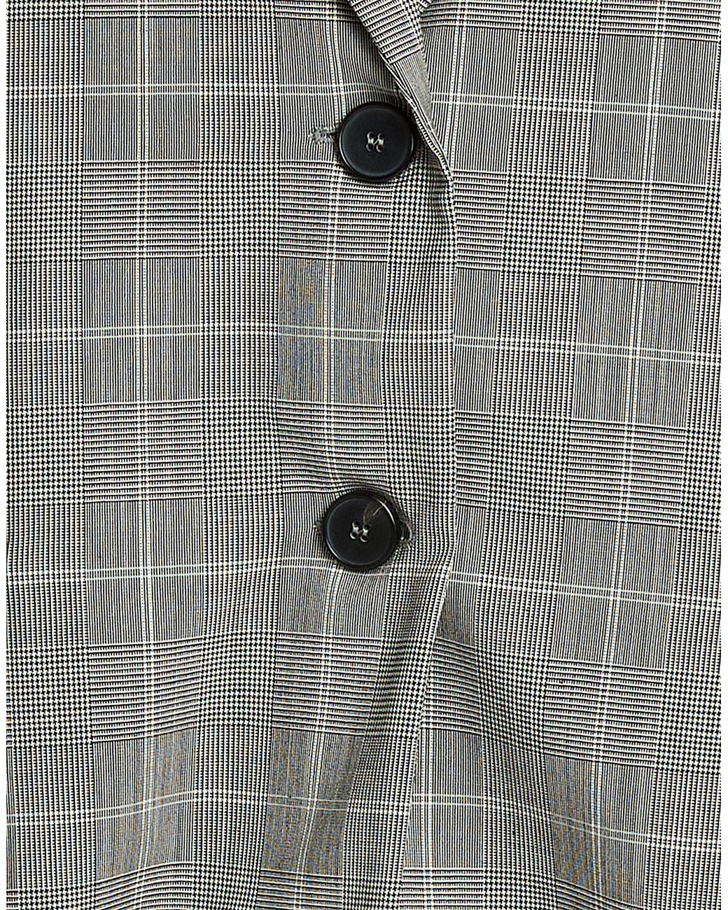 SOLOTRE Gray Blazer Wool, Elastane