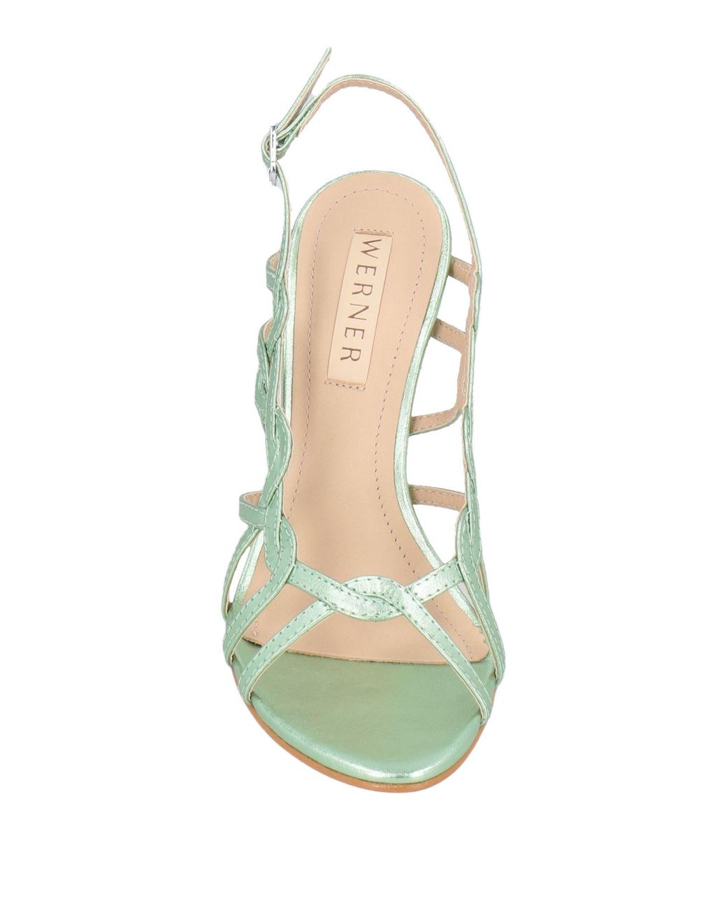 Werner Metallic Sandals