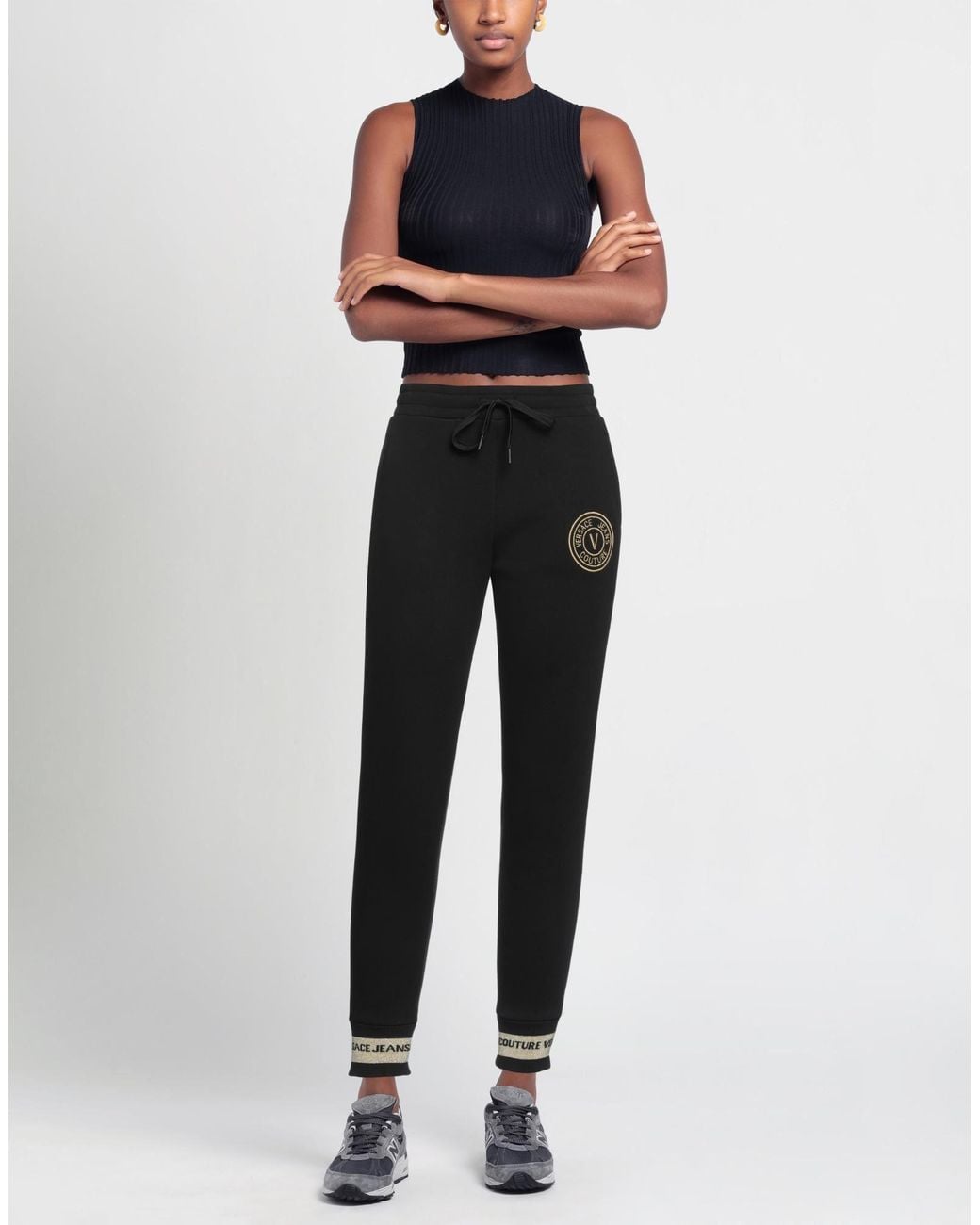 Versace Jeans Couture Black Trouser